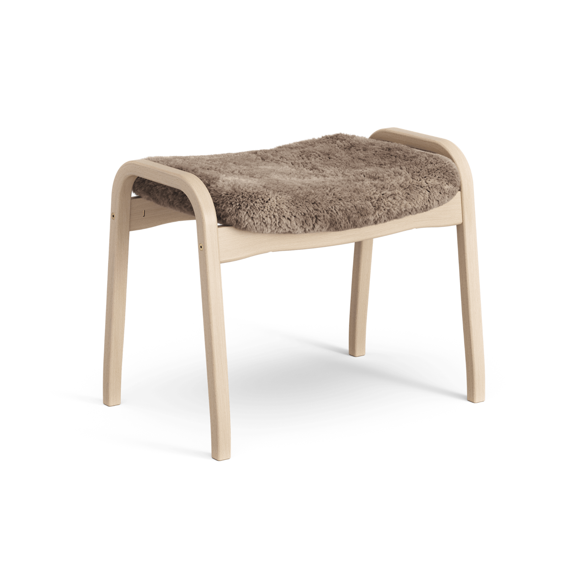 Lamino Footstool Beech